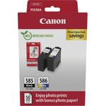 Canon Ink PG-585/CL-586 / BK,C,M,Y Multipack - (6205C004)
