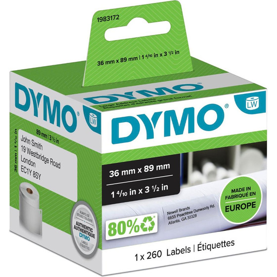 Dymo Label White - (1983172)