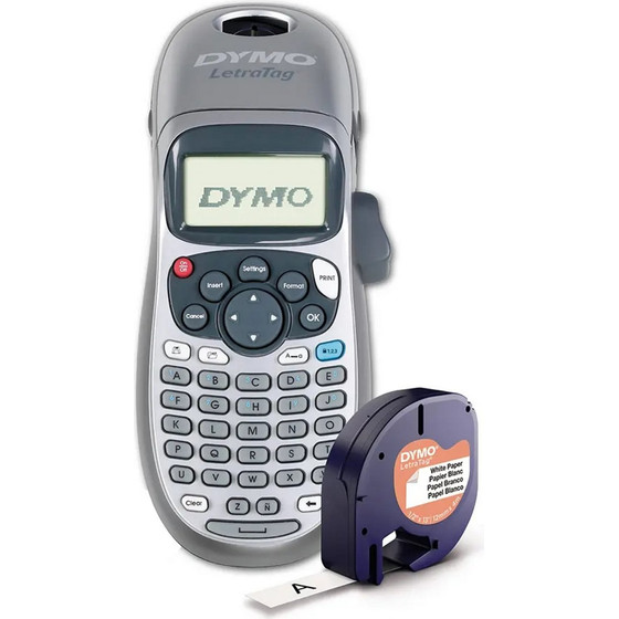 Dymo Labelling device LetraTag LT-100H / Silver - (2174577)