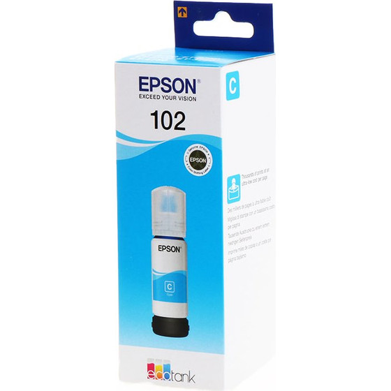 Epson Ink 102 / Cyan - (C13T03R240)