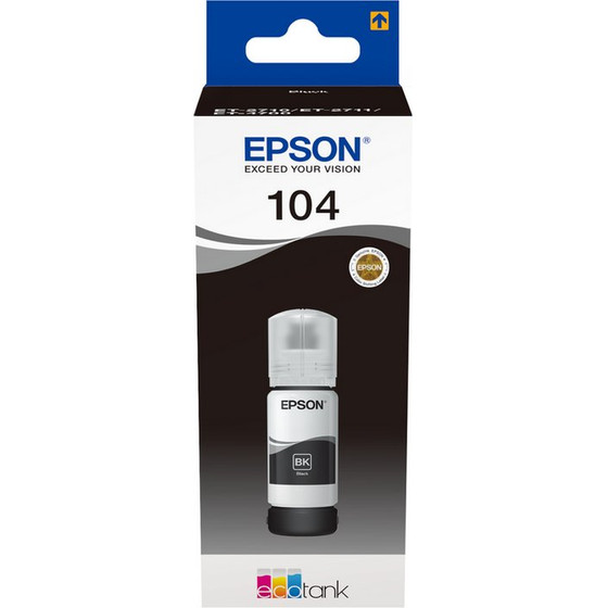Epson Ink 104 / Black - (C13T00P140)