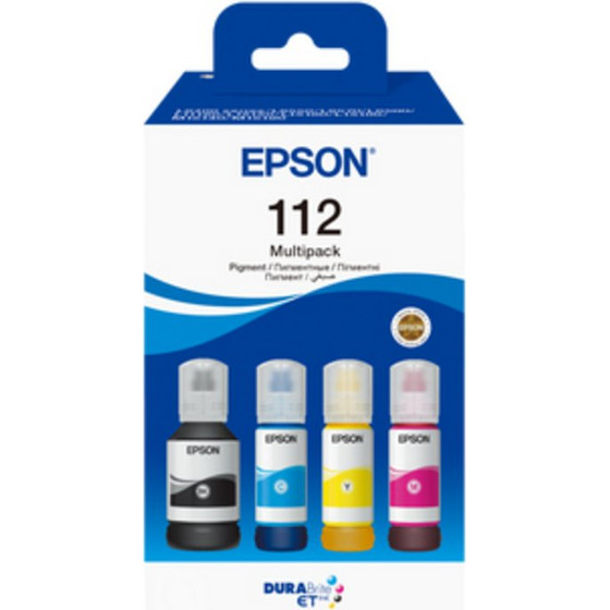 Epson Ink 112 / BK,C,M,Y Multipack - (C13T06C64A)