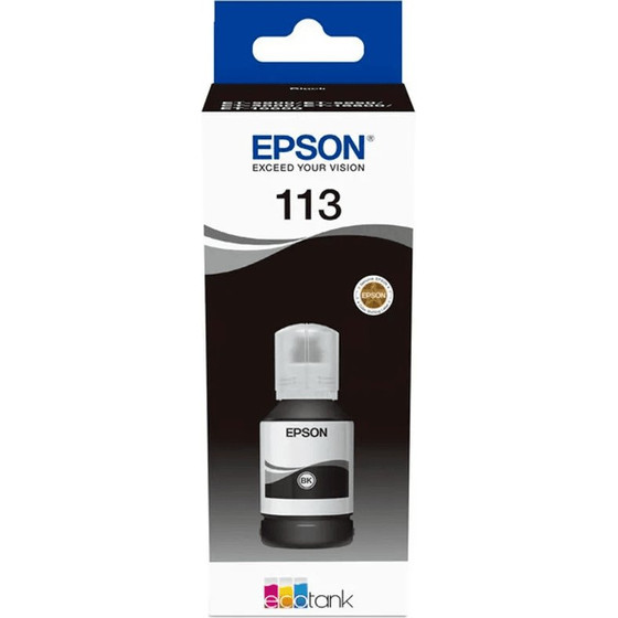 Epson Ink 113 / Black - (C13T06B140)
