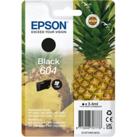 Epson Ink T10G14 / Black - (C13T10G14010)