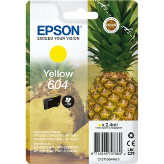 Epson Ink T10G44 / Yellow - (C13T10G44010)