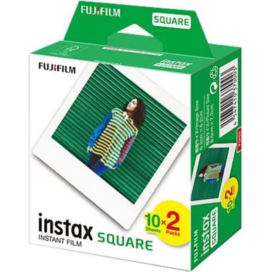 Fujifilm Paper instax SQUARE / White Double pack - (16921634)