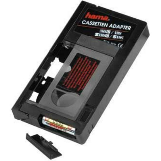 Hama Adapter VHS-C to VHS / Black - (00044704)