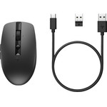 HP Mouse 710 / Black - (6E6F2AA#ABB)