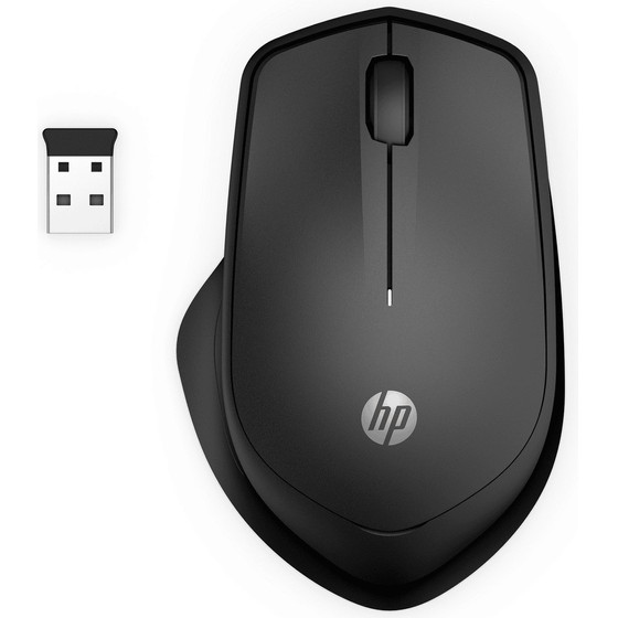 HP Mouse Silent 280M / Black - (19U64AA#ABB)
