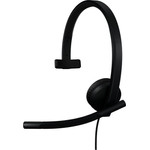 Logitech Headset H570e Mono MS USB-C / Black - (981-001427)