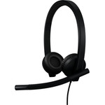 Logitech Headset H570e Stereo MS USB-C / Black - (981-001431)