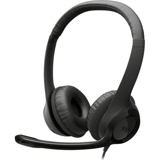 Logitech Headset H390 / Black - (981-001576)