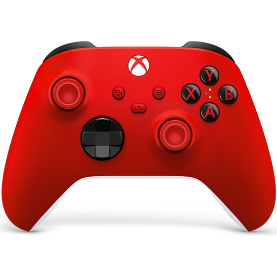 Microsoft Controller Xbox / Red on White - (EP2-29936)