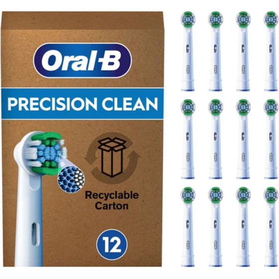 Oral-B Sonic toothbrush head 12x Precis / White - (8006540855683)