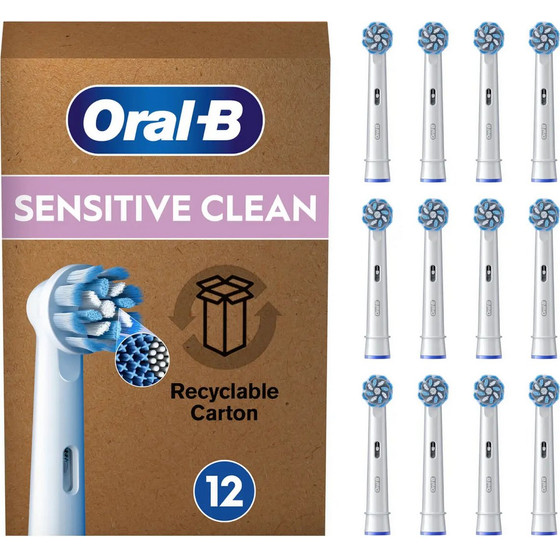 Oral-B Sonic toothbrush head 12x Sens / White - (8006540859933)