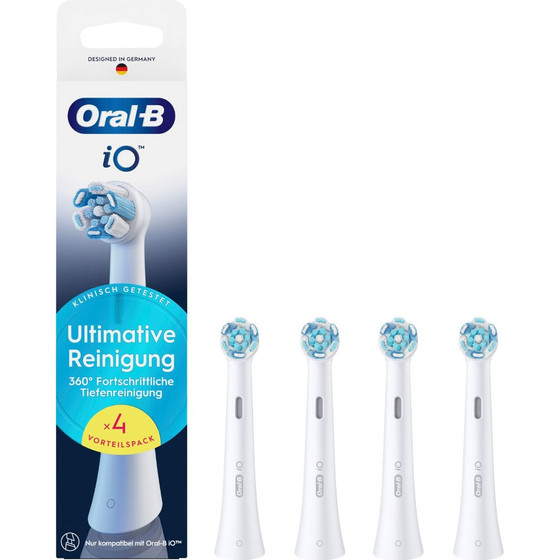 Oral-B Sonic toothbrush head iO Ultimative Reinigung / White 4-Pack - (8700216195027)