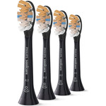 Philips Sonic toothbrush head Sonicare A3 Premium All-in-one / Black 4-Pack - (HX9094/88)