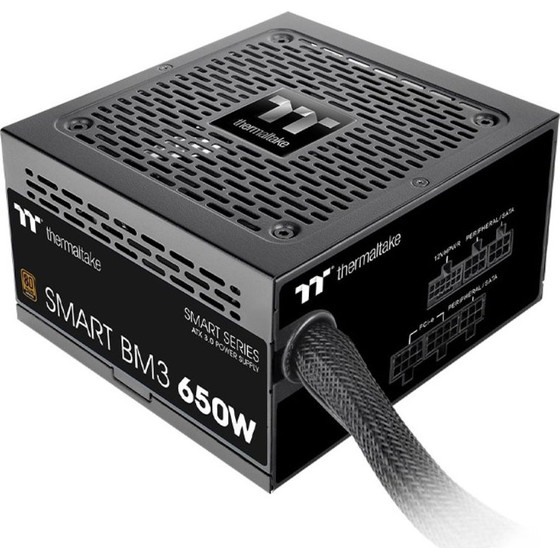 Thermaltake PC power supply unit Smart BM3 650W / Black - (PS-SPD-0650MNFABE-3)