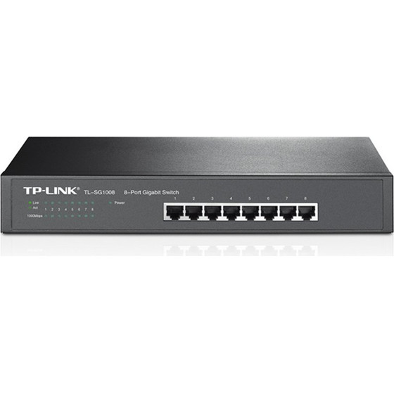 TP-LINK Switch / Black - (TL-SG1008 V9)