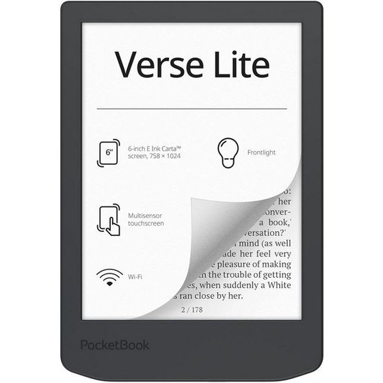 PocketBook eBook Reader Verse Lite / Dark gray S - (PB619-T-WW-B)