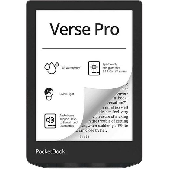 PocketBook eBook Reader Verse Pro / Blue/Black S - (PB634-A-WW-B)
