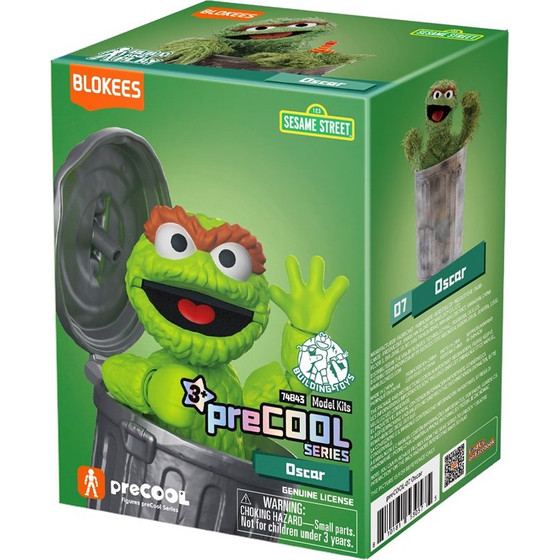 BLOKEES Sesame Street Figures Precool S1 - Oscar - (74843)