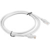 Lanberg Patchcord RJ45, CAT. 6, UTP, 2M, Gray - (PCU6-10CC-0200-S)