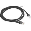 Lanberg Patchcord Utp CAT.5E 1.5M Black - (PCU5-10CC-0150-BK)