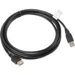 Lanberg Usb Cable Usb 2.0 3 m Usb A Black - (CA-USBE-10CC-0030-BK)