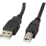 Lanberg Usb Cable Usb 2.0 5 m Usb B Black - (CA-USBA-11CC-0050-BK)