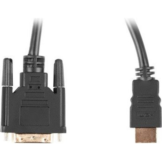 Lanberg Video Cable Adapter 3 m Hdmi Type A (Standard) DVI-D Black - (CA-HDDV-20CU-0030-BK)