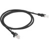Lanberg Networking Cable Black 1 m Cat6 U/Utp (UTP) - (PCU6-10CC-0100-BK)