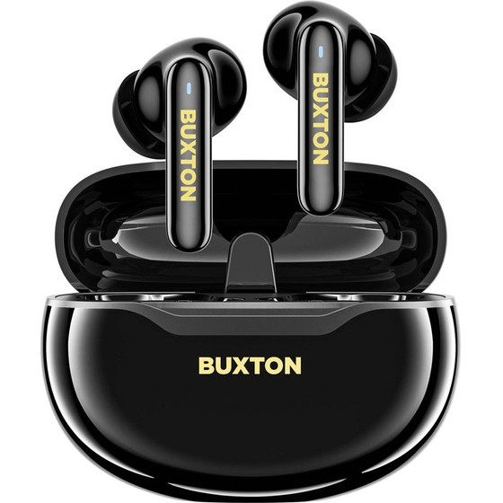 BUXTON Btw 7200 Black Tuya - In-Ear Wireless Earphones With Charging case, Black - ((BX)BTW7200 BLACK)