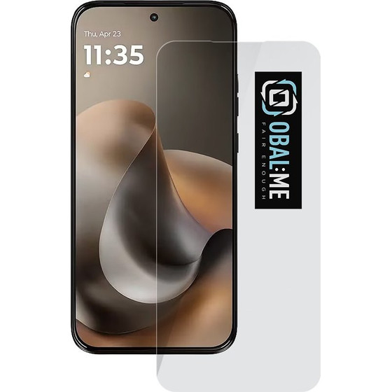 OBAL:Me 2.5D Glass Screen Protector For Motorola G77 Clear - (57983130445)