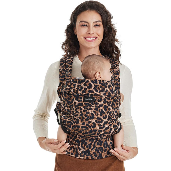 MOMCOZY BC001 Baby Carrier Newborn To Toddler Cotton Leopard - (BC001-U012NB-A)