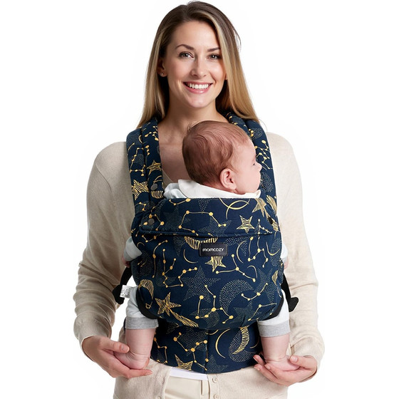 MOMCOZY BC001 Baby Carrier Newborn To Toddler Cotton Starry Night - (BC001-Z312NB-A)