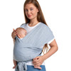 MOMCOZY M20SSCJ01 Baby Wrap Carrier Grey - (CR001-GR12NB-A)