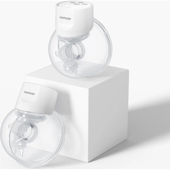 MOMCOZY S12 Pro Double Electric Breast Pump Gray, 180ml - (BP173-GR00BA-A)