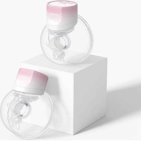 MOMCOZY S12 Pro Double Electric Breast Pump Pink, 180ml - (BP169-PK00BA-A)