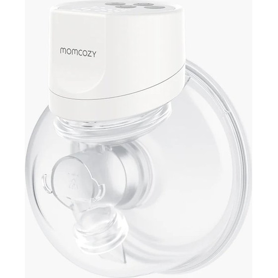 MOMCOZY S12 Pro Wearable Breast Pump White Single Pack - (BP275-WH70BA-A)