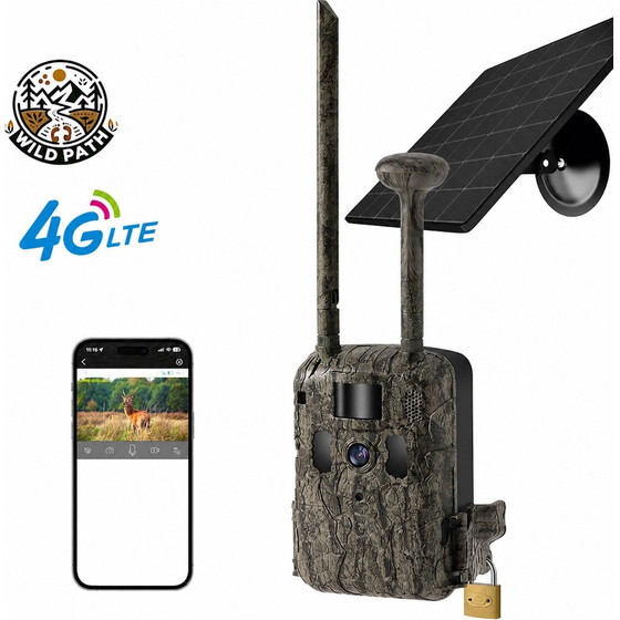 Wild Path T6 4G ������ ��� ��������, ������������� ��� ������� �� SIM, GPS ��� ������ ����� (1080P/24000mAh/IP66) - (23579)