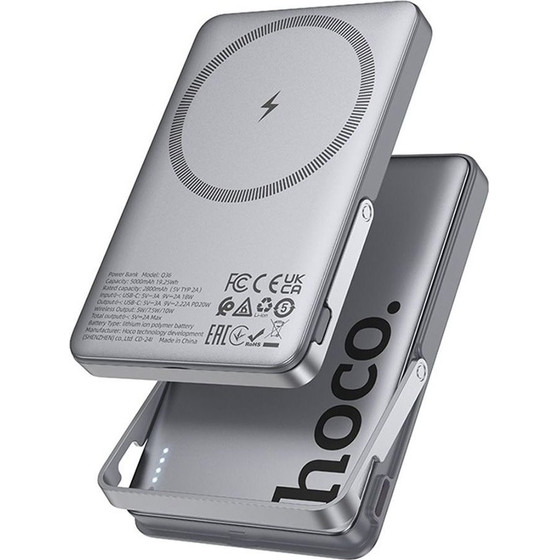 Hoco �������� ��������� Powerbank Q36 Sunlight 5000mAh �� Stand 20W Pd ����