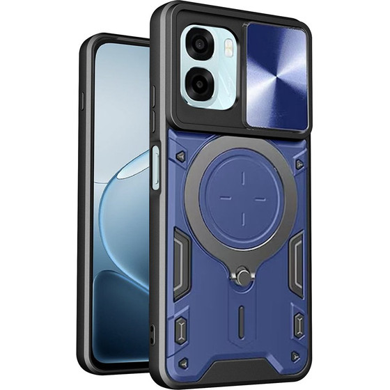 Techsuit - CamGuard Pro - Oppo A6 4G / A6x 4G / A6x 5G / A6k 4G - Blue
