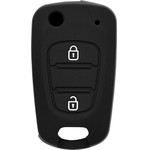 Techsuit - Car Key Case - Hyundai Elantra/Kia Picanto - Black - (2003.04)