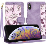 Techsuit - FlipCraft - iPhone XS Max - Mysterious Purple