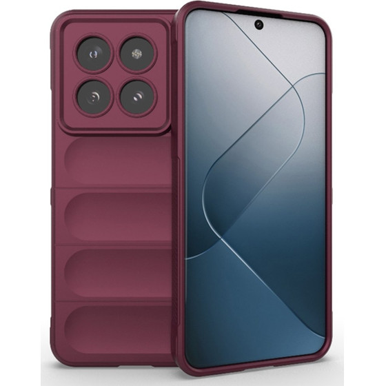 Techsuit - Magic Shield - Xiaomi 14 Pro - Bordeaux