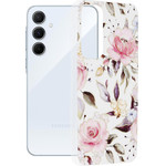 Techsuit - Marble Series - Samsung Galaxy A55 5G - Chloe White