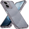 Techsuit - Shockproof Clear Silicone - Oppo A6x 4G / A6x 5G / A6k 4G - Smoke Black