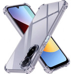 Techsuit - Shockproof Clear Silicone - Xiaomi Redmi A7 Pro 4G - Smoke Black