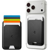 Spigen - Valentinus Wallet MagFit - for 5 x Cards Easy Access, Minimalist Construction, PU Leather - Black - (AFA11337)